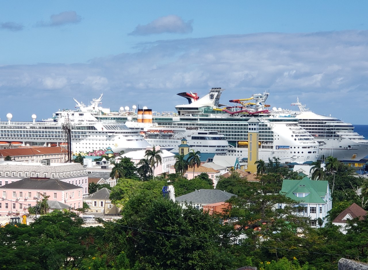 Overlooking Downtown and Port